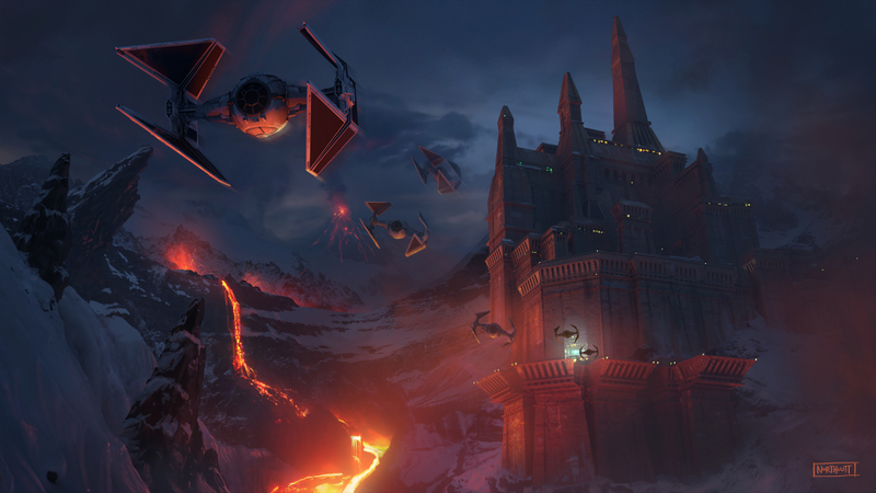 Illustration for article titled The Force Awakens' Concept Art Had Some Cool Ideas